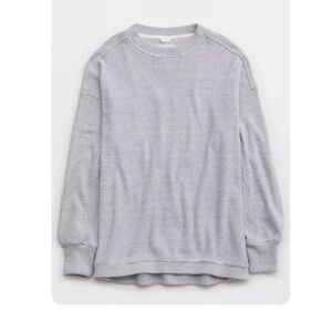 Aerie Getaway Waffle Sweater